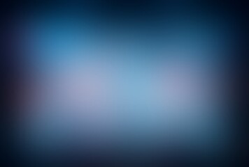 Dark blue smooth empty blur background.