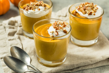 Sweet Homemade Pumpkin Pudding