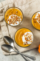 Sweet Homemade Pumpkin Pudding