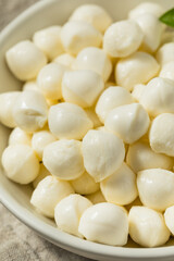 Organic White Mozzarella Pearls Cheese