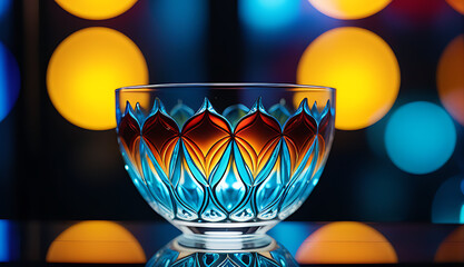 stunning glass artwork vibrant colors intricate designs