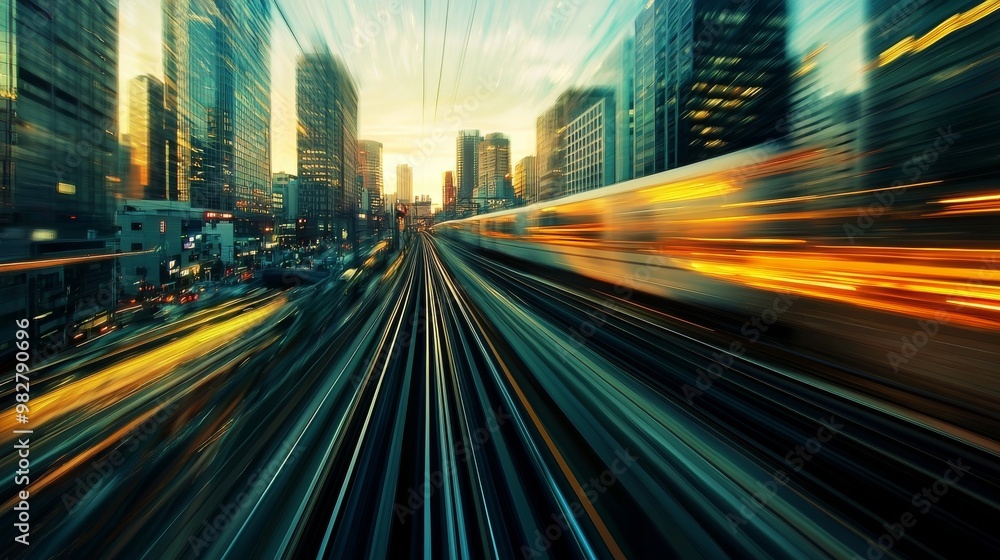 Poster maglev technology can be seamlessly incorporated across a wide range of urban environments with the 
