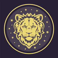 Leo Zodiac Sign A Unique Artistic Representation Exploring Its Various Aspects and Meanings. astrological signs, celestial objects, astrology, mystical, space, predict the future
