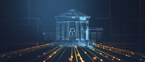 Encryption technologies securing the transmission of banking data to protect financial transactions and sensitive customer information from cyber vulnerabilities and attacks
