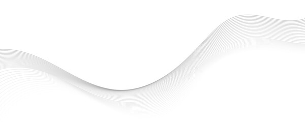 Abstract vector background with grey wavy lines. EPS10