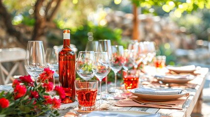 Elegant dining room setup designed for an unforgettable dinner party experience and ambiance