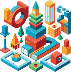 3D Isometric Illustrations - Modern and Stylish Design Assets