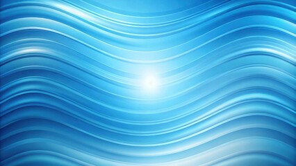 Fototapeta premium Light blue wavy background with a blue radial gradient effect, perfect for wallpaper art
