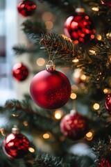 Festive Christmas and New Year background