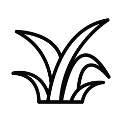 Nice Grass Agriculture Icon Design