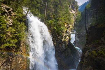 View of Riva waterfalls - Italy
