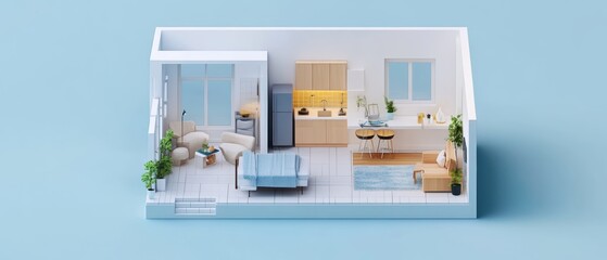 Modern Minimalist Home Interior Design Concept