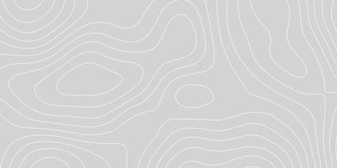 Abstract design with seamless pattern with lines topographic map. geographic mountain relief. the gray on white contours topography stylized height of the lines. geographic contour map paper texture.