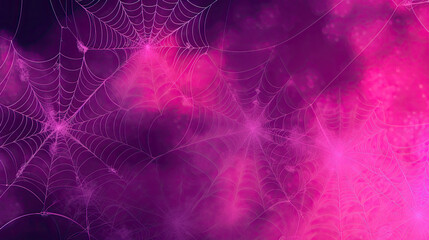magenta spider webs illustration or magenta cobwebs illustration
