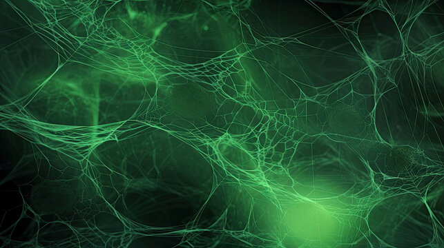 dark green spider webs illustration or dark green cobwebs illustration