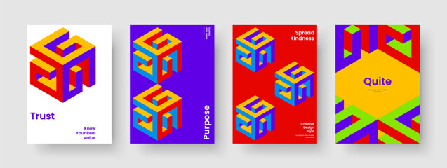 Fototapeta premium Abstract Book Cover Layout. Isolated Flyer Design. Geometric Poster Template. Banner. Business Presentation. Brochure. Report. Background. Notebook. Brand Identity. Leaflet. Magazine. Portfolio