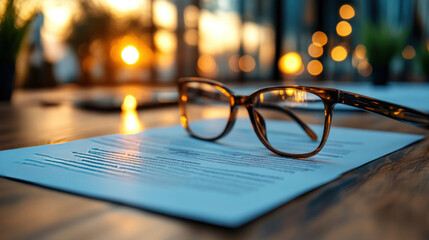 A modern insurance policy document laid out on a desk, detailing comprehensive coverage options for a family