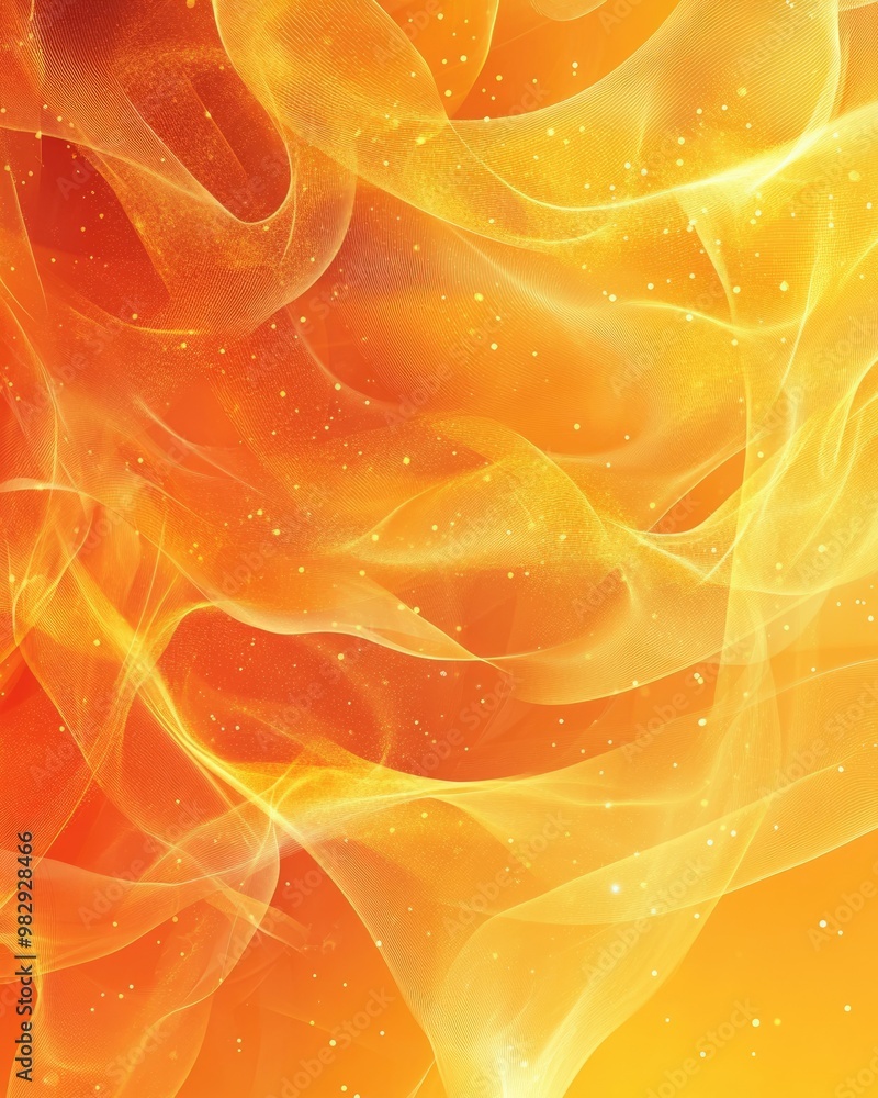 Poster vibrant fiery abstract backdrop with flowing energy and explosive design