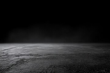 A dark, misty landscape with a textured surface, evoking mystery and depth. Ideal for dramatic backgrounds and artistic imagery.