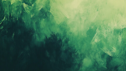 abstract painting background texture with dark olive green, moderate green and very dark green colors and space for text or image. can be used as header or banner  