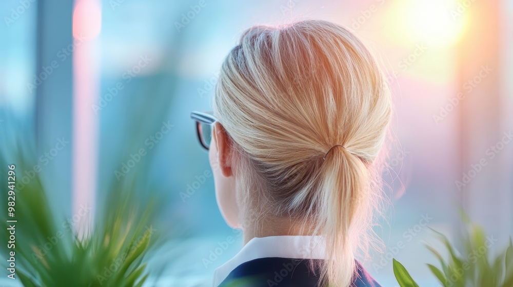 Poster a thoughtful and empathetic manager listening attentively to an employee concerns, creating a positi