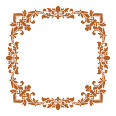 Luxury frame Ornament wedding decoration