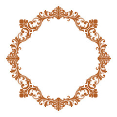 Luxury frame Ornament wedding decoration