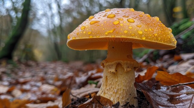 Gymnopilus penetrans, Common rustgill Fungi. 