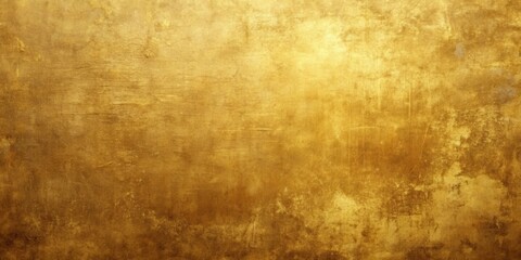 Vintage Aged Gold Texture Background with Antique Distressed Surface for Designers