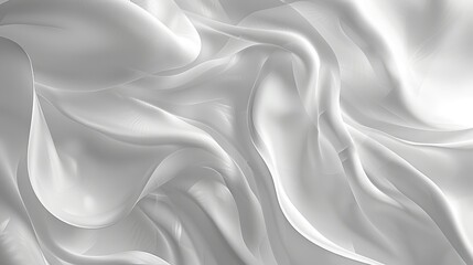 Fototapeta premium white textile background with pleats