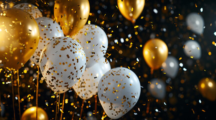 party background with ballons