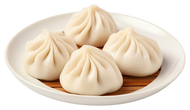 PNG Dumpling plate food xiaolongbao.