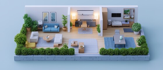 Modern Interior Design of a Cozy Apartment in