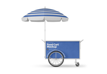 Food Cart Mockup - Powered by Adobe