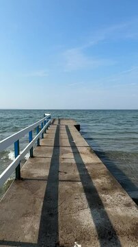 The sea in R&aring;&aring;, Helsingborg, Sweden