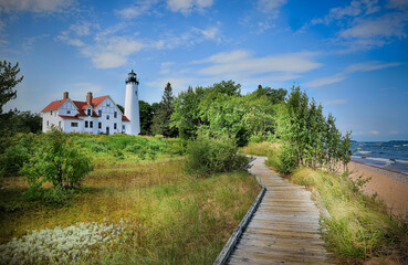 20240818 North Michigan Lighthouses