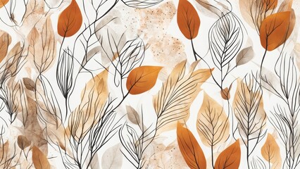 autumn leaves background