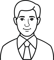 Tie It Up Colorful Manager Icon for Creative Kids
