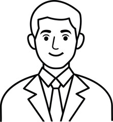 Color and Create Male Avatar Icon Vector Masterpieces
