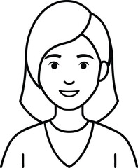 Create Your Character Fun with Female Avatar Vector Art
