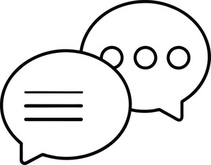 Talkative Bubbles Vector Coloring Journey of Communication
