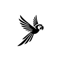 Obraz premium Macaw Parrot Bird, vector illustration