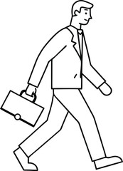 Busy Businessman Vector Icon A Creative Coloring Challenge
