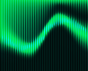 The effect of the ribbed texture of the glass. Abstract neon pattern with superimposed light highlights. Vector illustration