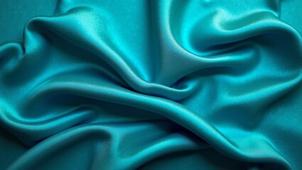 Obraz premium Luxurious silk fabric texture in vibrant colors with a soft reflective sheen