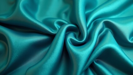 Obraz premium Luxurious silk fabric texture in vibrant colors with a soft reflective sheen