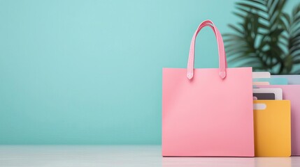 Beautifully arranged loyalty cards next to premium items in a chic boutique, customer retention, rewarding top clients