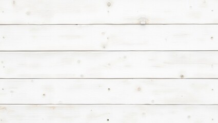 Fototapeta premium Whitewashed shiplap wood wall texture with subtle grain and knots