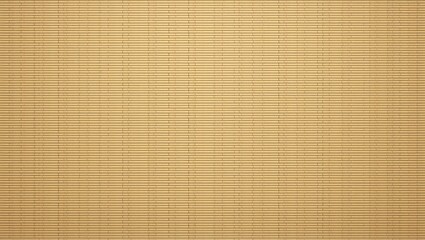 Zen like bamboo mat texture with tightly woven slats smooth surface tan  golden hues