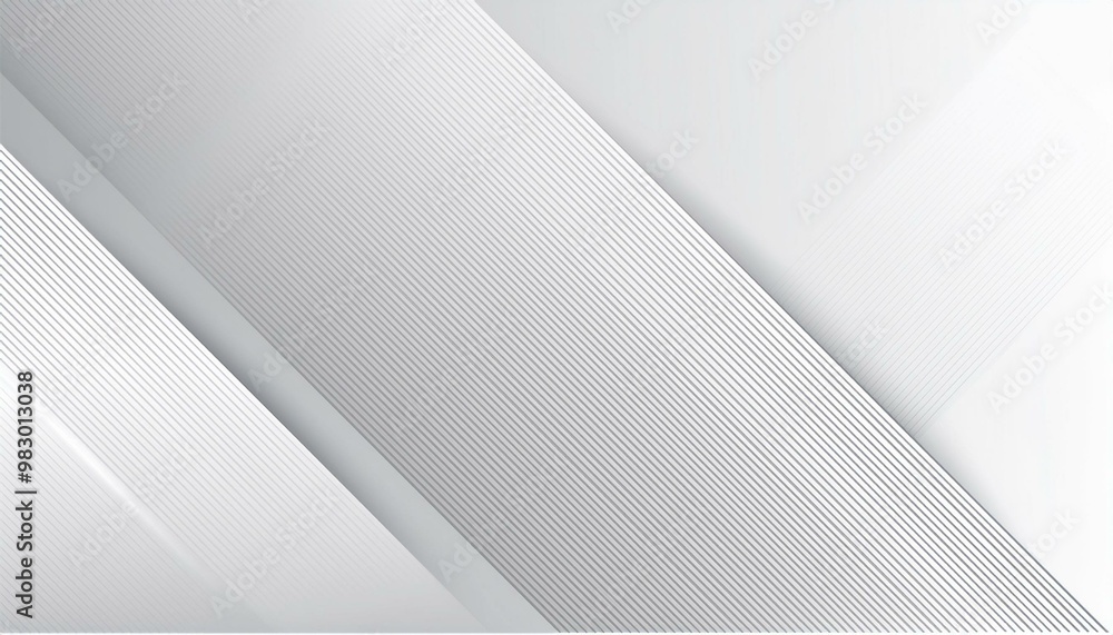 Poster black diagonal thin lines seamless pattern on white background. abstract smooth light gray geometry 